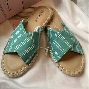 Women’s Slide On Sandals Size 7